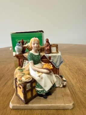 Dreams in the Antique Shop, Norman Rockwell figurine. Vintage